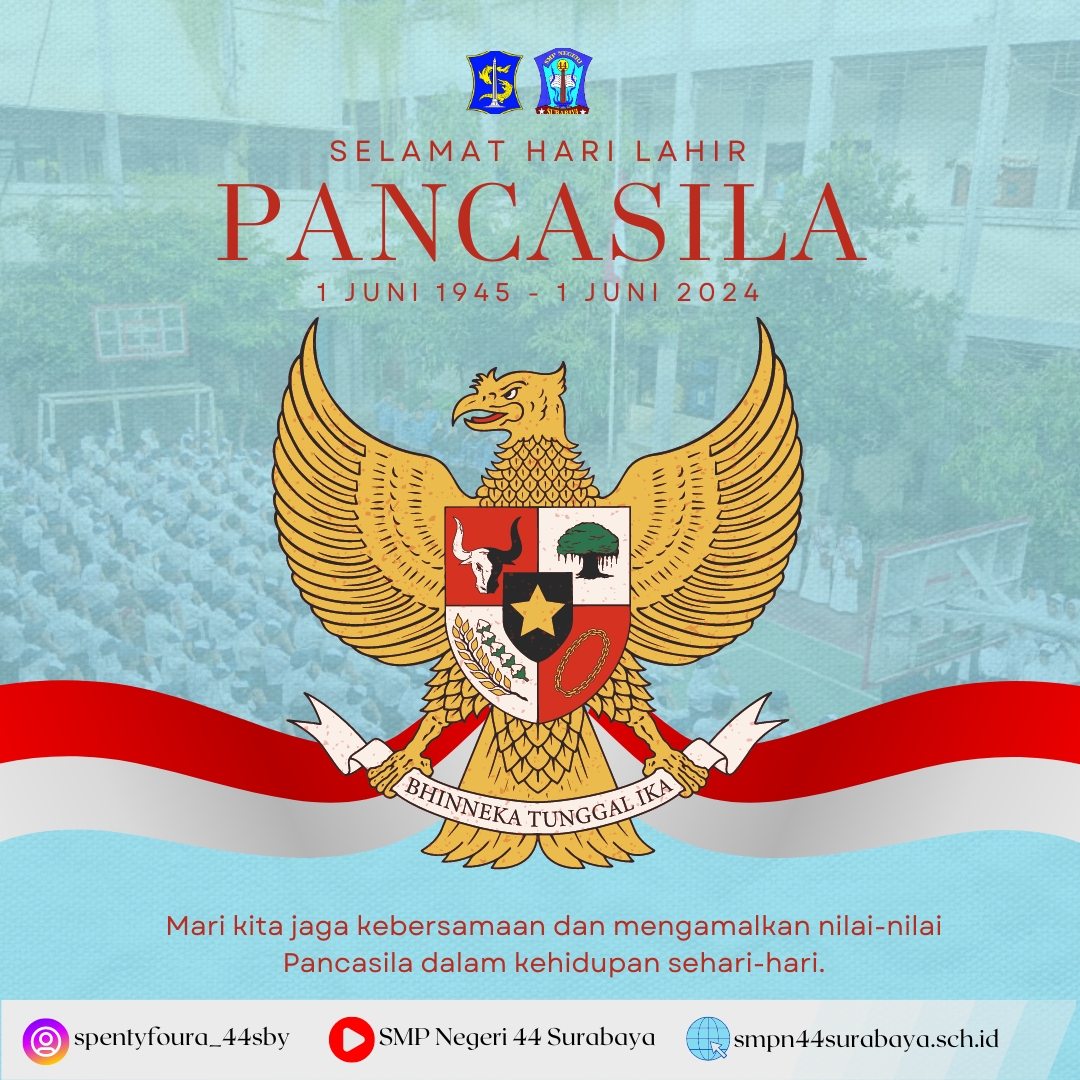 Selamat Hari Lahir Pancasila 1 Juni 2024
